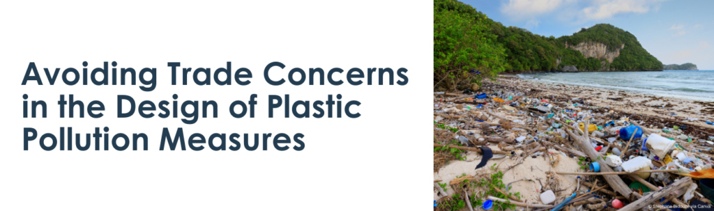 Avoiding Trade Concerns in the Design of Plastic Pollution Measures: Evidence and recommendations for policy-makers