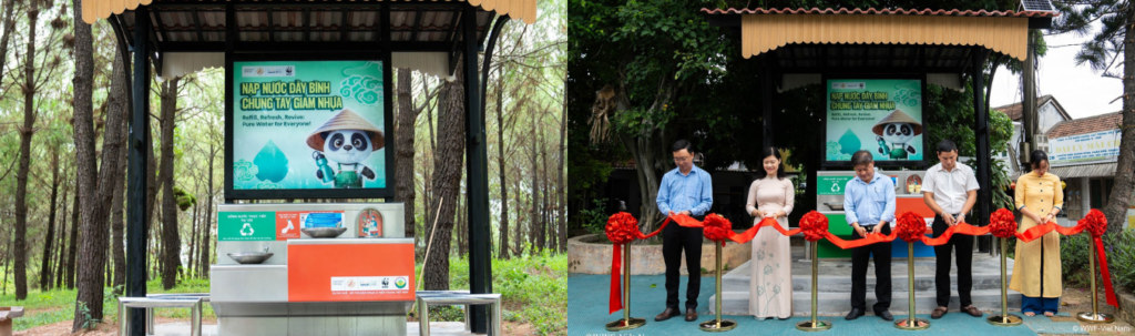 Reducing Single-Use Plastic Bottles: Viet Nam’s Hue City Increases Water Refill Stations in Heritage Sites